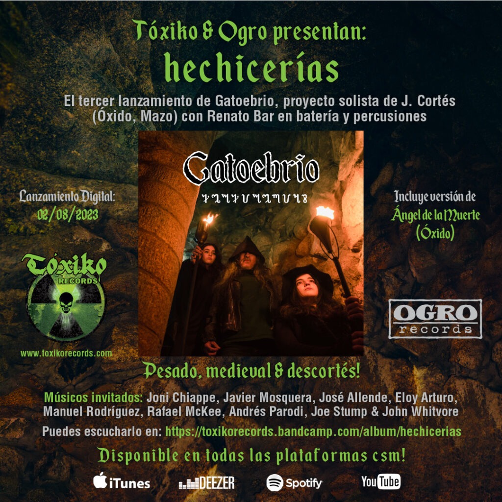 Gatoebrio Hechicerías Tóxiko Records
